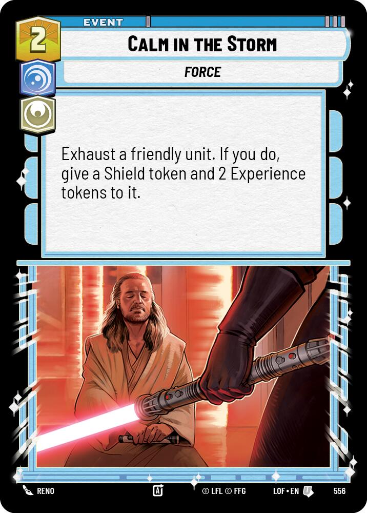 {SW-C}Calm in the Storm (556) (Foil) (556) [Legends of the Force]
