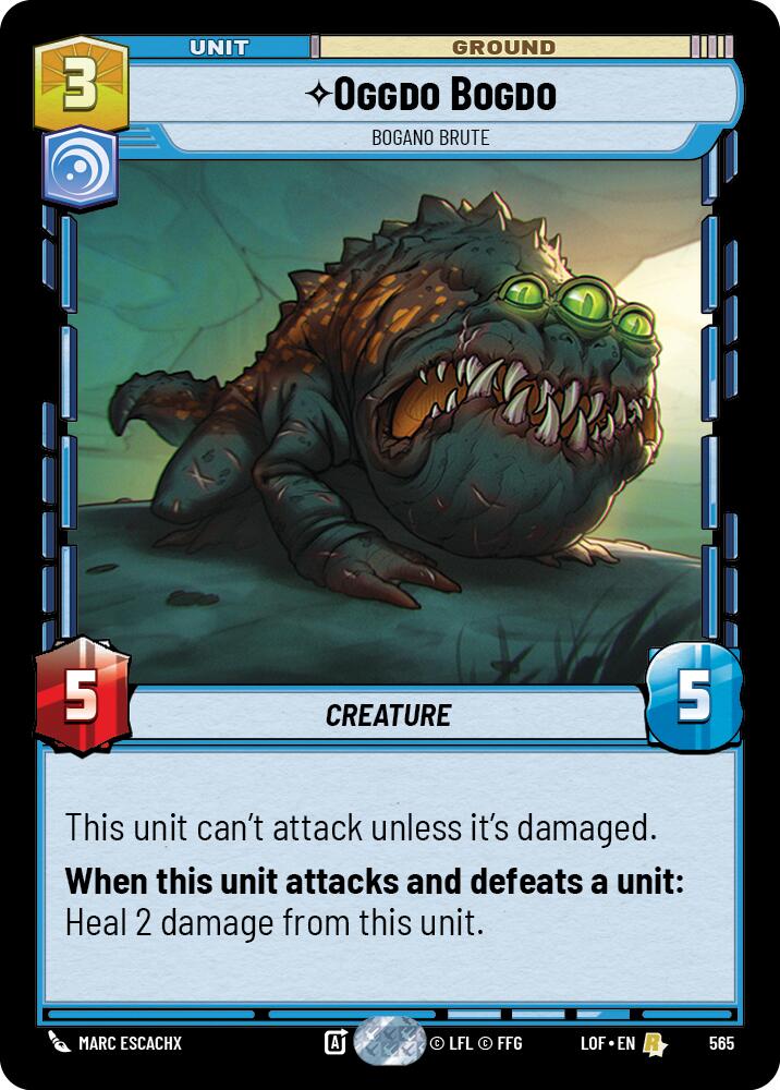 {SW-R}Oggdo Bogdo (565) - Bogano Brute (Foil) (565) [Legends of the Force]