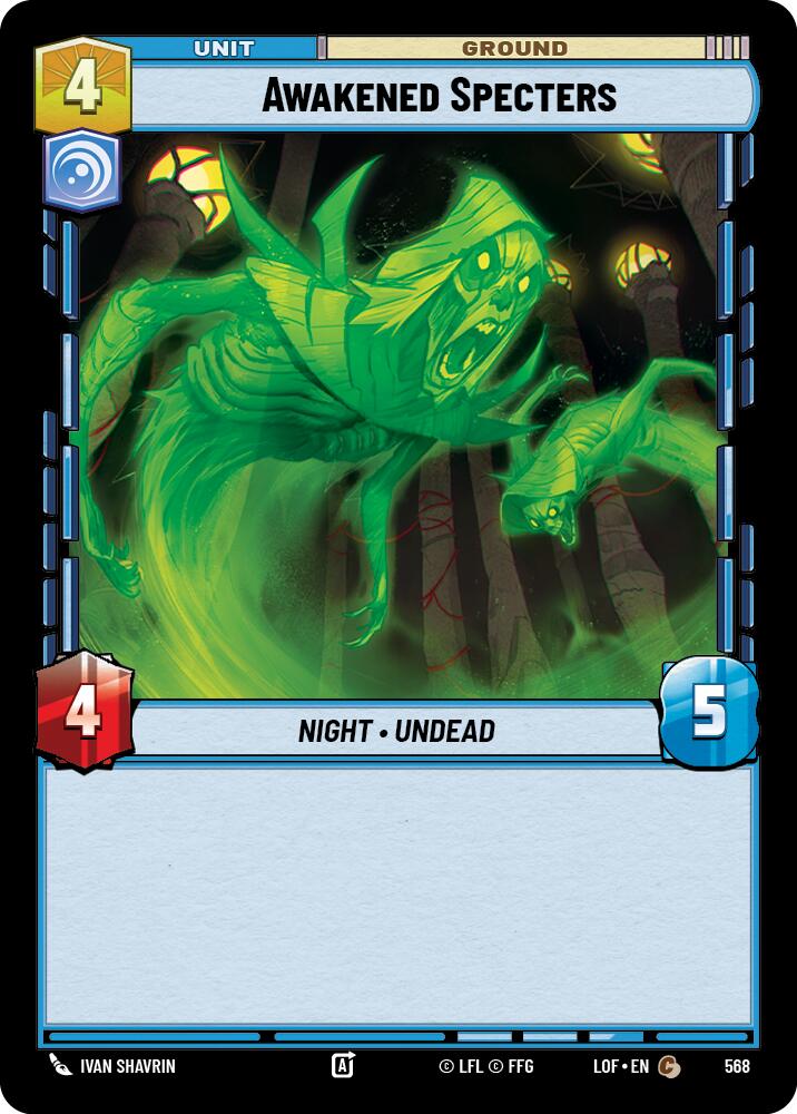 {SW-C}Awakened Specters (568) (Foil) (568) [Legends of the Force]