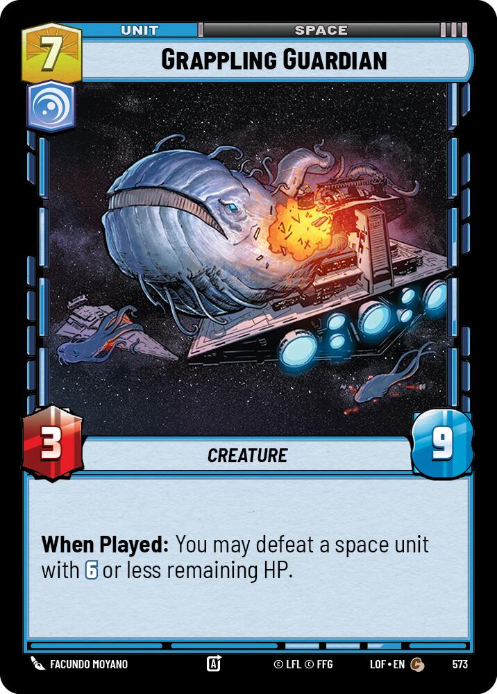 {SW-C}Grappling Guardian (573) (Foil) (573) [Legends of the Force]