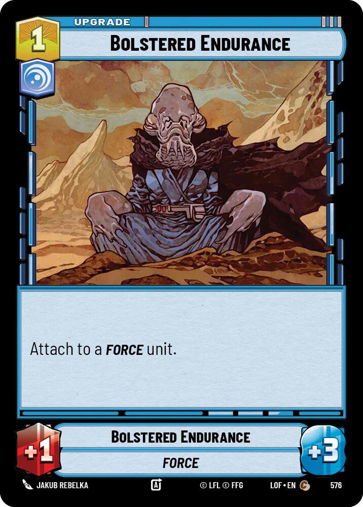 {SW-C}Bolstered Endurance (576) (Foil) (576) [Legends of the Force]