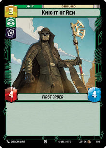{SW-C}Knight of Ren (586) (Foil) (586) [Legends of the Force]