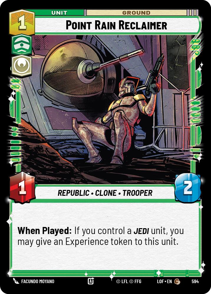 {SW-C}Point Rain Reclaimer (594) (Foil) (594) [Legends of the Force]