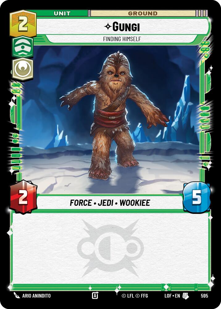 {SW-C}Gungi (595) - Finding Himself (Foil) (595) [Legends of the Force]
