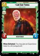 {SW-C}Lor San Tekka (597) - Secret Keeper (Foil) (597) [Legends of the Force]