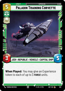 {SW-C}Paladin Training Corvette (601) (Foil) (601) [Legends of the Force]