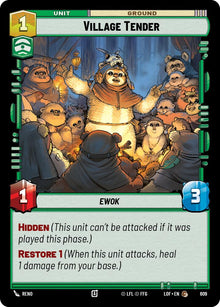 {SW-C}Village Tender (609) (Foil) (609) [Legends of the Force]