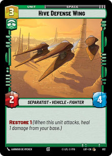 {SW-C}Hive Defense Wing (612) (Foil) (612) [Legends of the Force]