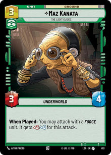 {SW-C}Maz Kanata (613) - The Light Guides (Foil) (613) [Legends of the Force]