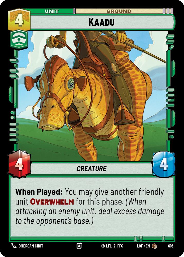 {SW-C}Kaadu (616) (Foil) (616) [Legends of the Force]