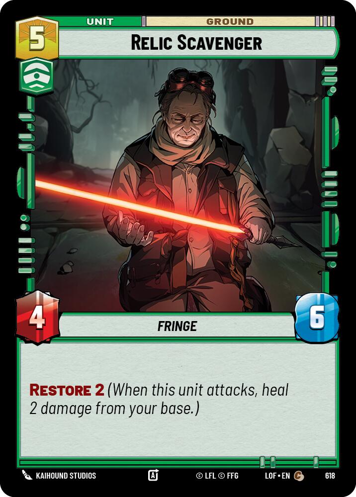 {SW-C}Relic Scavenger (618) (Foil) (618) [Legends of the Force]