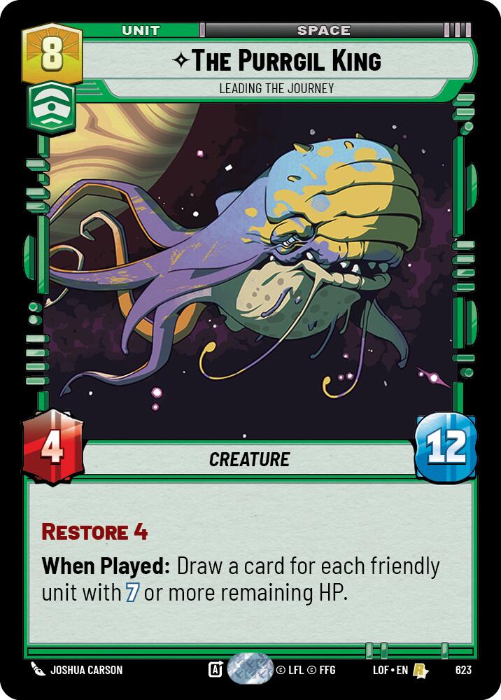 {SW-R}The Purrgil King (623) - Leading The Journey (Foil) (623) [Legends of the Force]