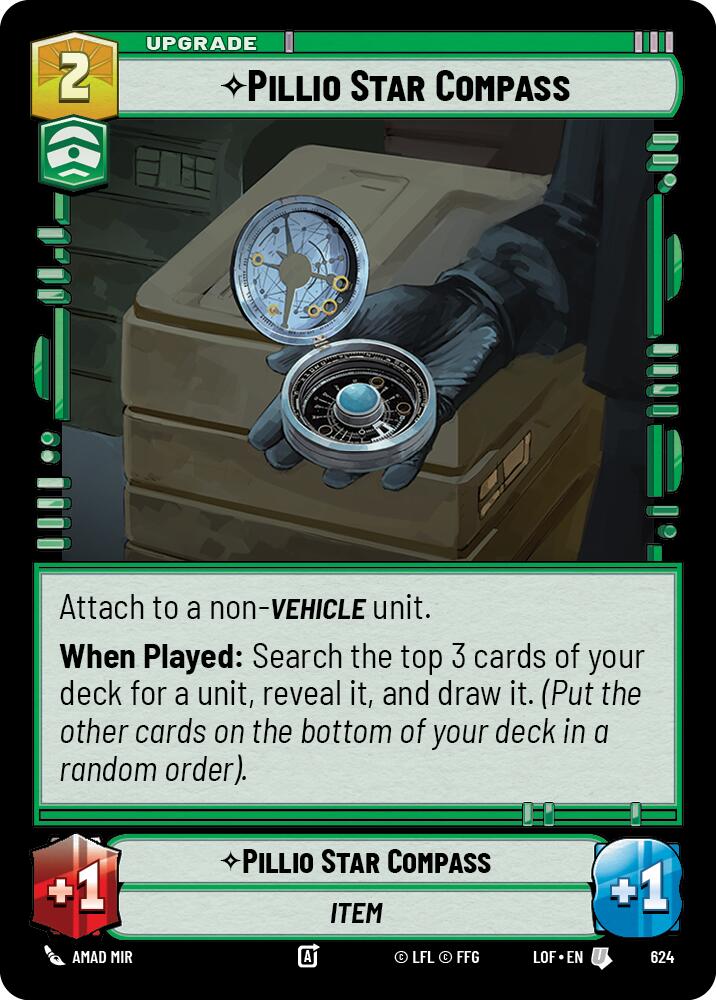 {SW-C}Pillio Star Compass (624) (Foil) (624) [Legends of the Force]