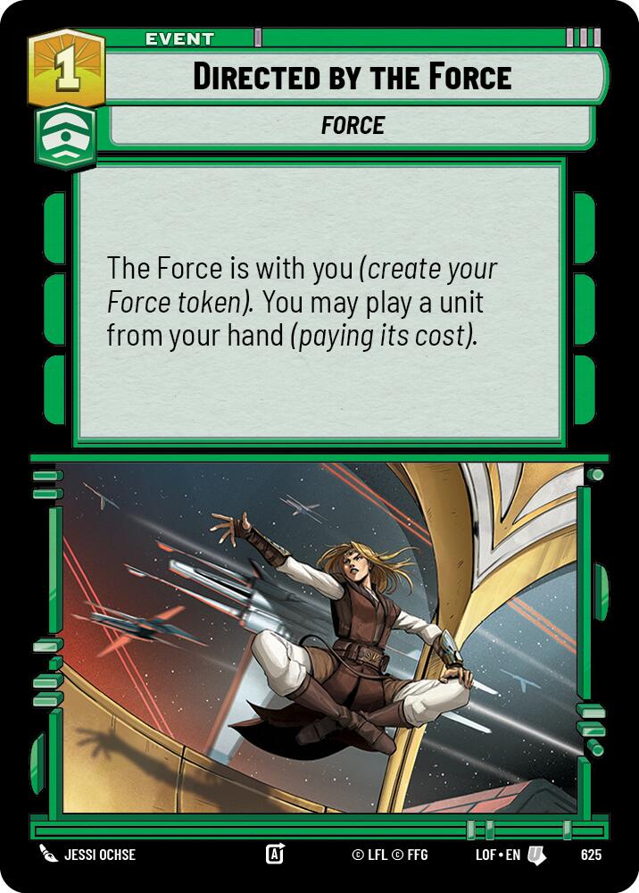{SW-C}Directed by the Force (625) (Foil) (625) [Legends of the Force]