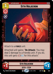 {SW-R}Sith Holocron (640) (Foil) (640) [Legends of the Force]