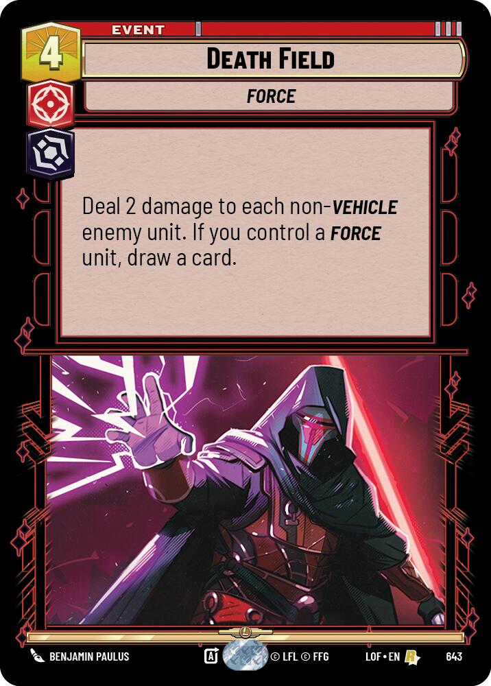 {SW-R}Death Field (643) (Foil) (643) [Legends of the Force]