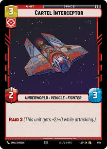 {SW-C}Cartel Interceptor (659) (Foil) (659) [Legends of the Force]