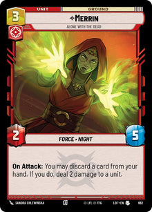 {SW-C}Merrin (662) - Alone with the Dead (Foil) (662) [Legends of the Force]