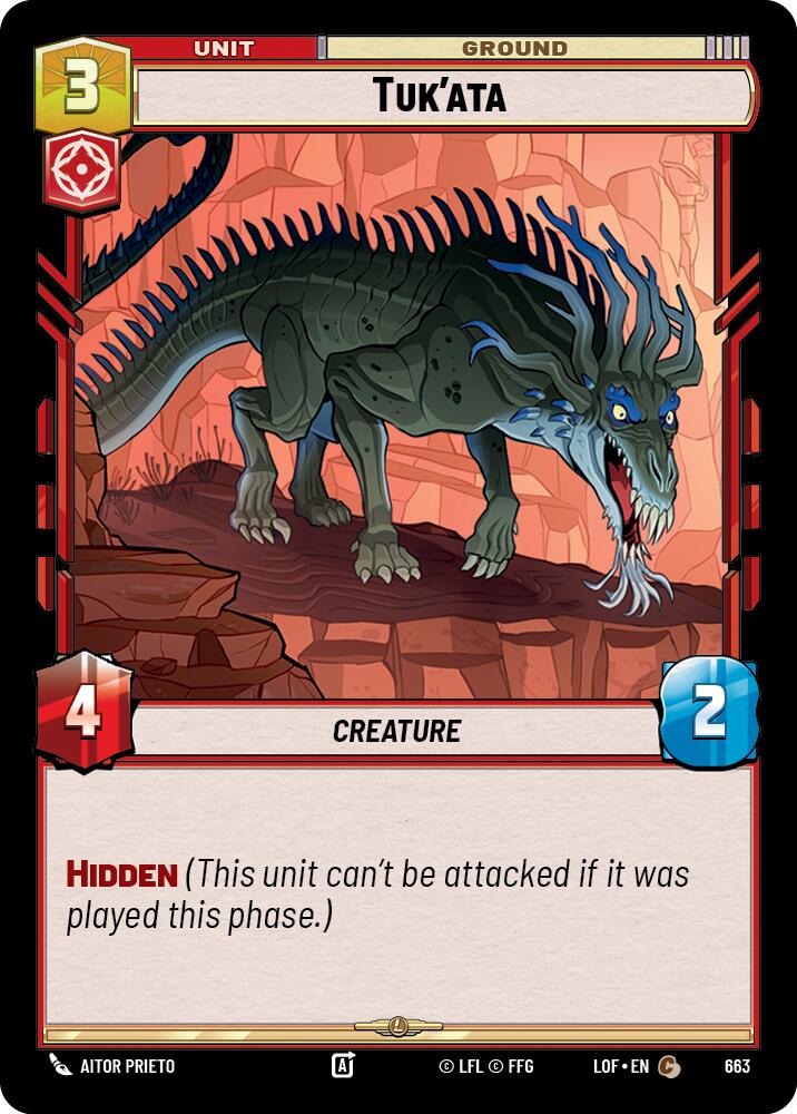 {SW-C}Tuk'ata (663) (Foil) (663) [Legends of the Force]