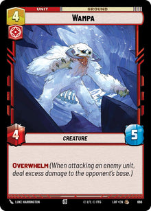 {SW-C}Wampa (666) (Foil) (666) [Legends of the Force]