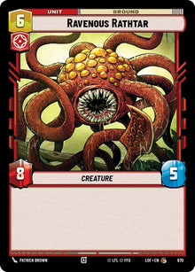 {SW-C}Ravenous Rathtar (670) (Foil) (670) [Legends of the Force]