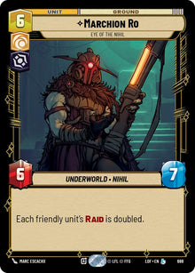 {SW-R}Marchion Ro (688) - Eye of the Nihil (Foil) (688) [Legends of the Force]