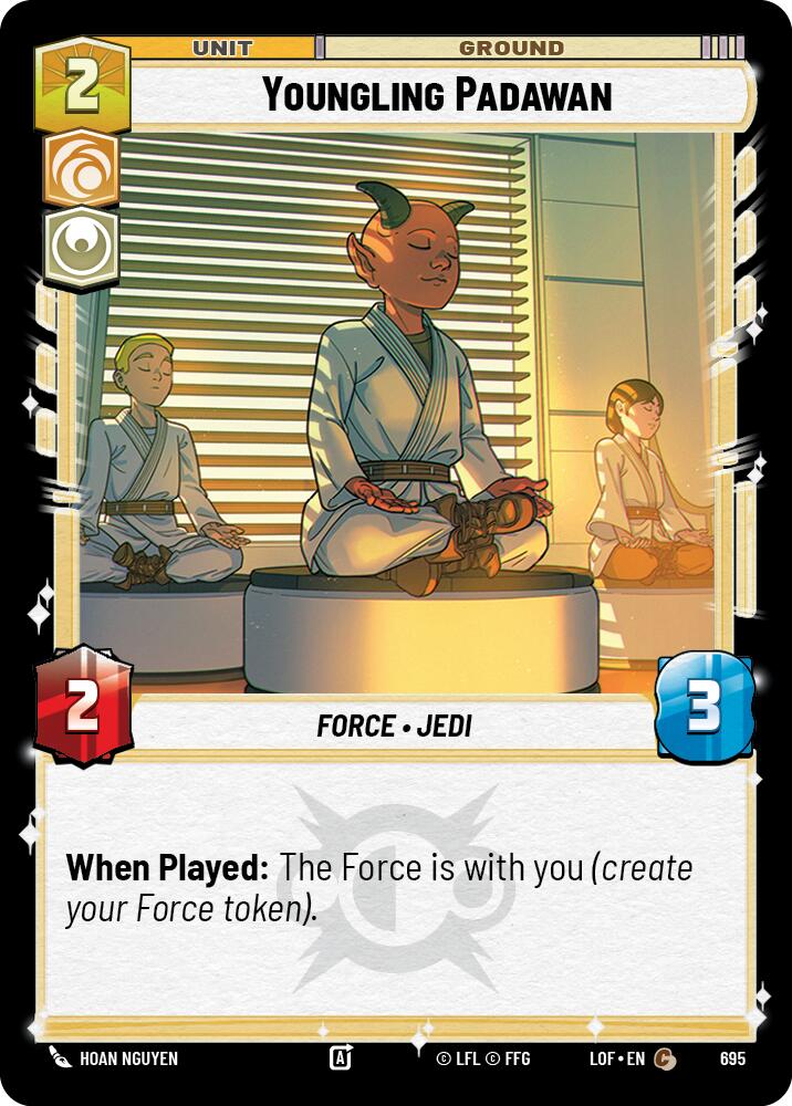 {SW-C}Youngling Padawan (695) (Foil) (695) [Legends of the Force]