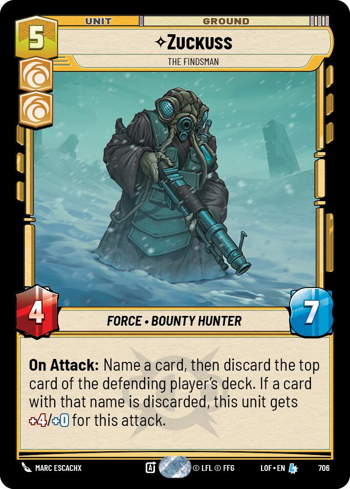 {SW-R}Zuckuss (706) - The Findsman (Foil) (706) [Legends of the Force]