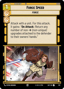 {SW-C}Force Speed (707) (Foil) (707) [Legends of the Force]