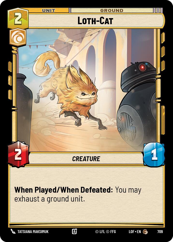{SW-C}Loth-Cat (709) (Foil) (709) [Legends of the Force]