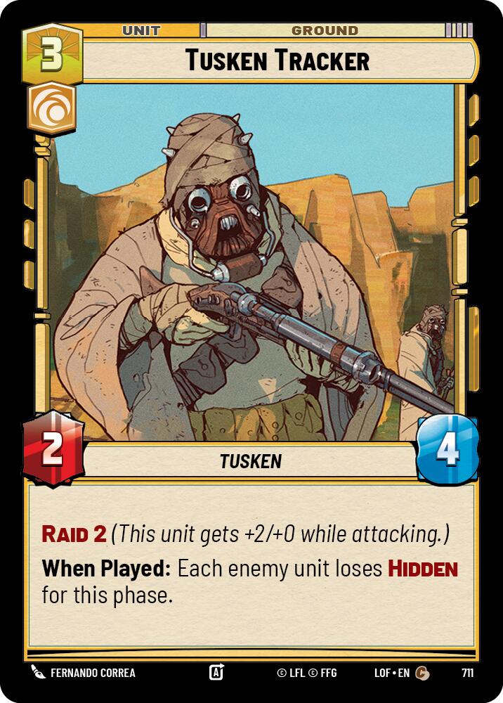 {SW-C}Tusken Tracker (711) (Foil) (711) [Legends of the Force]