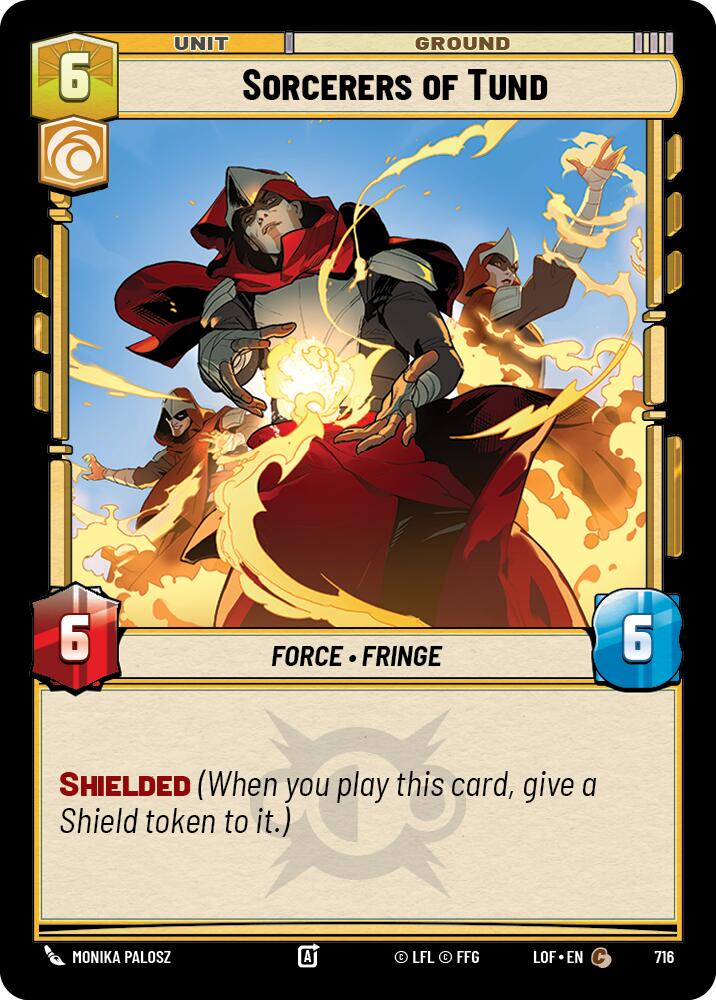 {SW-C}Sorcerers of Tund (716) (Foil) (716) [Legends of the Force]