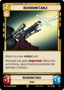 {SW-C}Ascension Cable (717) (Foil) (717) [Legends of the Force]