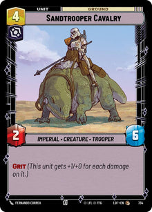 {SW-C}Sandtrooper Cavalry (734) (Foil) (734) [Legends of the Force]