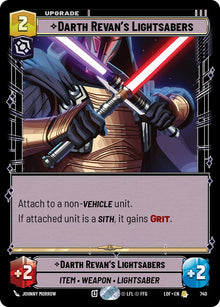 {SW-R}Darth Revan's Lightsabers (740) (Foil) (740) [Legends of the Force]