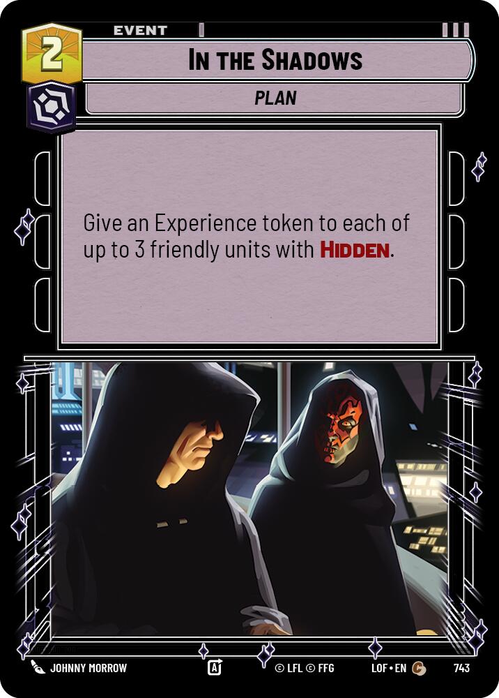 {SW-C}In the Shadows (743) (Foil) (743) [Legends of the Force]