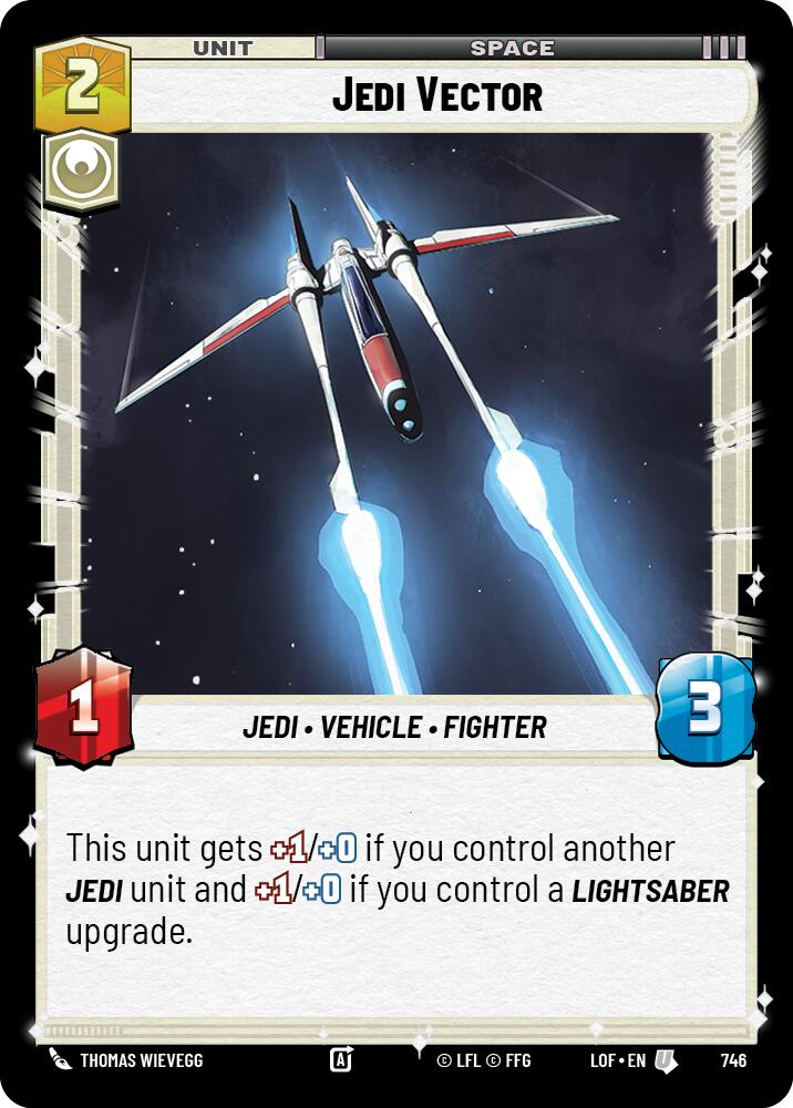 {SW-C}Jedi Vector (746) (Foil) (746) [Legends of the Force]