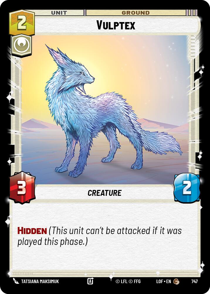 {SW-C}Vulptex (747) (Foil) (747) [Legends of the Force]