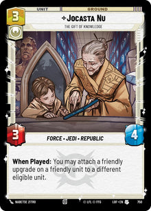 {SW-C}Jocasta Nu (750) - The Gift of Knowledge (Foil) (750) [Legends of the Force]