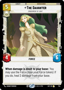 {SW-R}The Daughter (754) - Embodiment of Light (Foil) (754) [Legends of the Force]