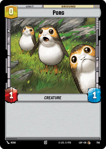 {SW-C}Porg (756) (Foil) (756) [Legends of the Force]