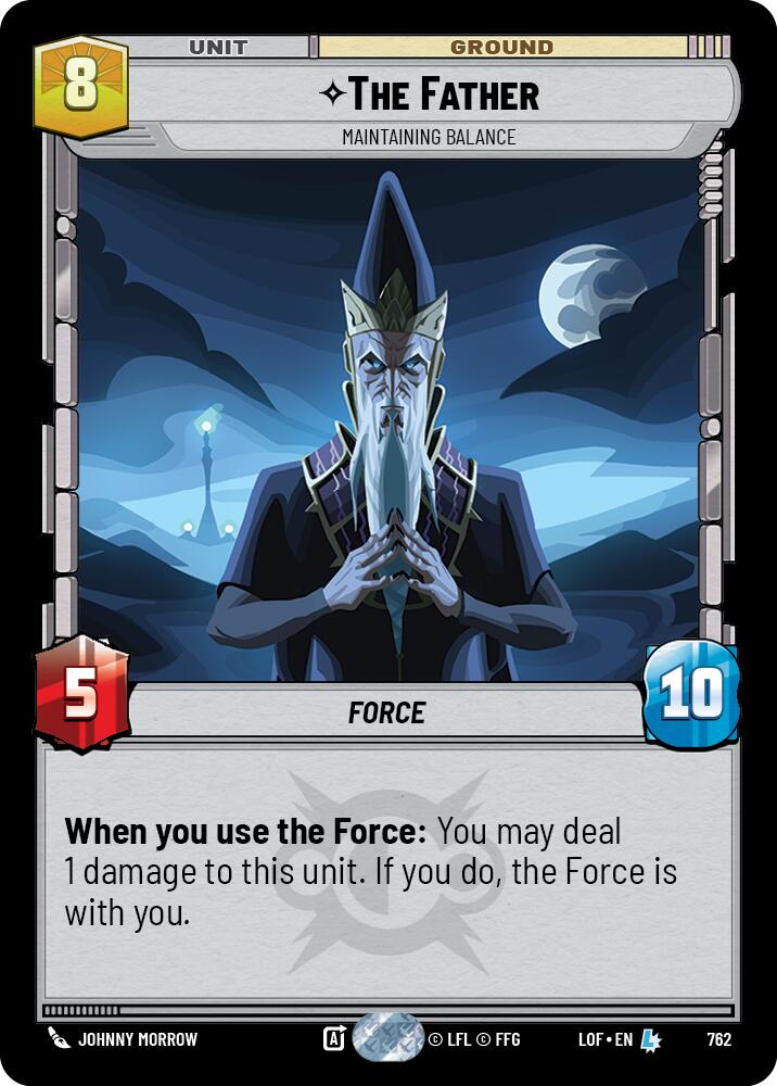 {SW-R}The Father (762) - Maintaining Balance (Foil) (762) [Legends of the Force]