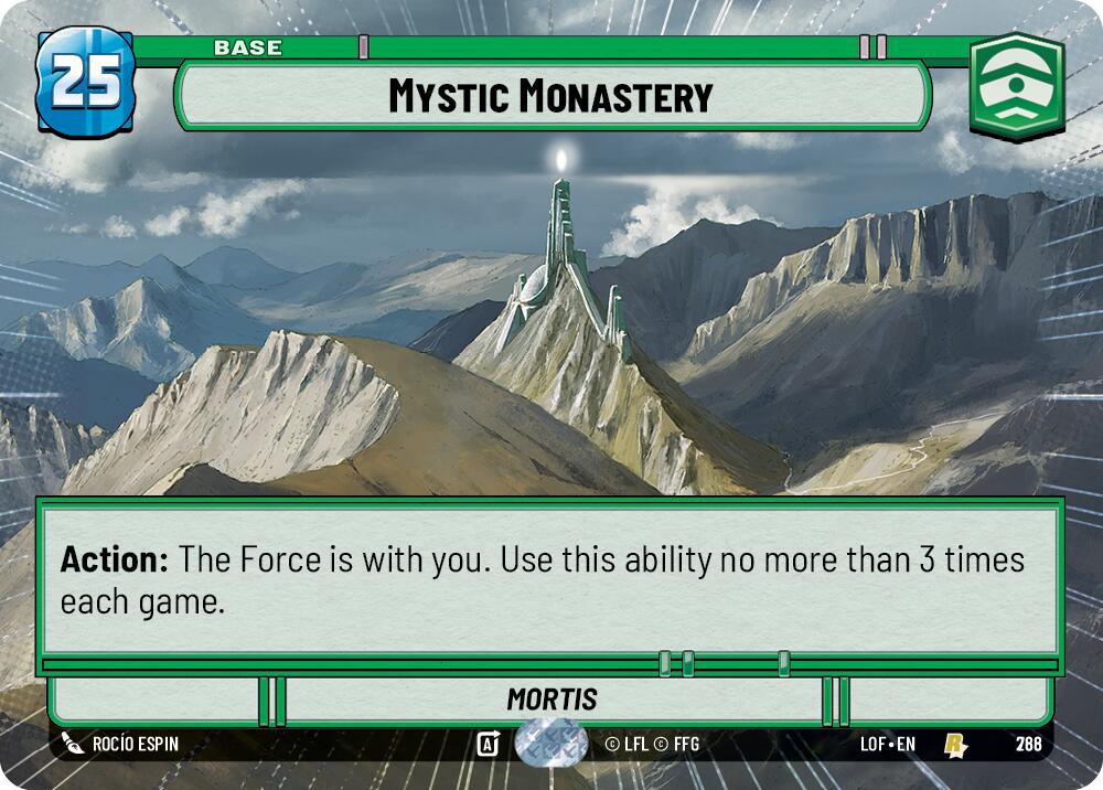 {SW-B}Mystic Monastery (768) (Hyperspace Foil) (768) [Legends of the Force]