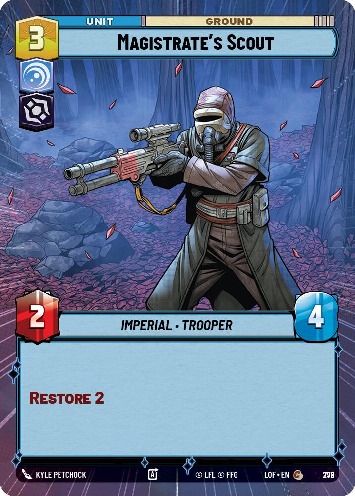 {SW-C}Magistrate's Scout (772) (Hyperspace Foil) (772) [Legends of the Force]