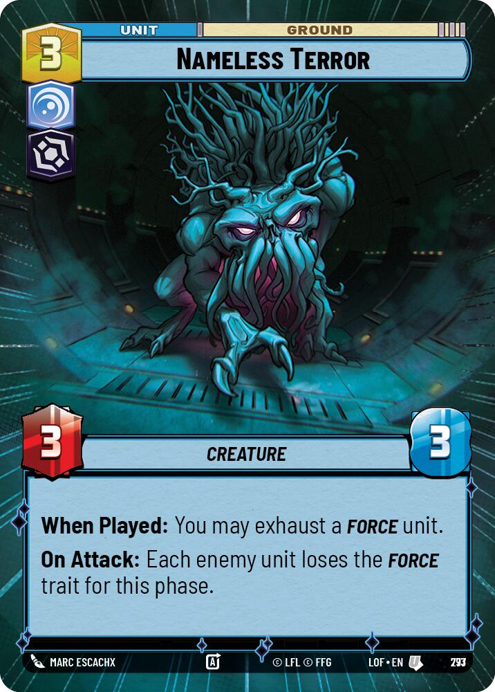 {SW-C}Nameless Terror (773) (Hyperspace Foil) (773) [Legends of the Force]