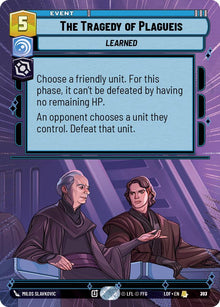 {SW-R}The Tragedy of Plagueis (783) (Hyperspace Foil) (783) [Legends of the Force]