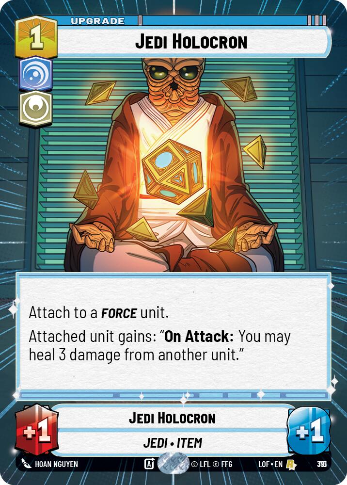 {SW-R}Jedi Holocron (791) (Hyperspace Foil) (791) [Legends of the Force]