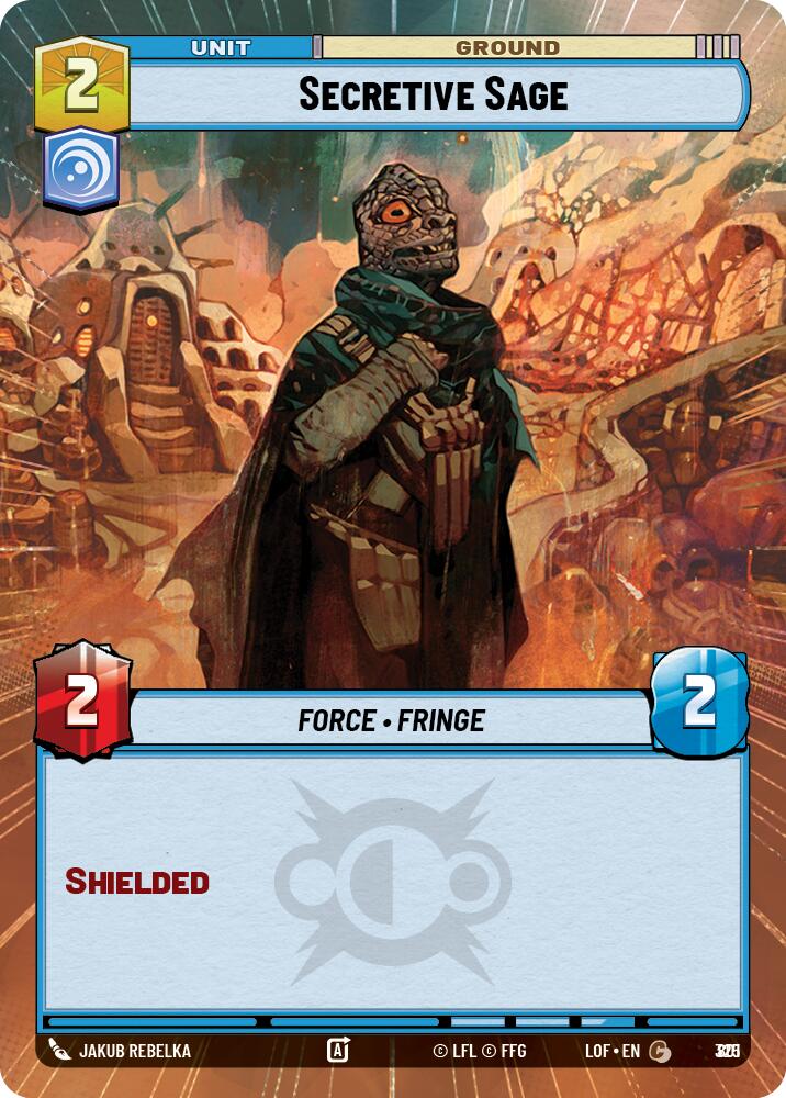 {SW-C}Secretive Sage (801) (Hyperspace Foil) (801) [Legends of the Force]