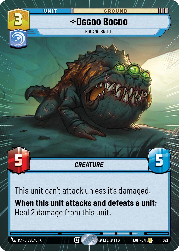 {SW-R}Oggdo Bogdo (803) - Bogano Brute (Hyperspace Foil) (803) [Legends of the Force]