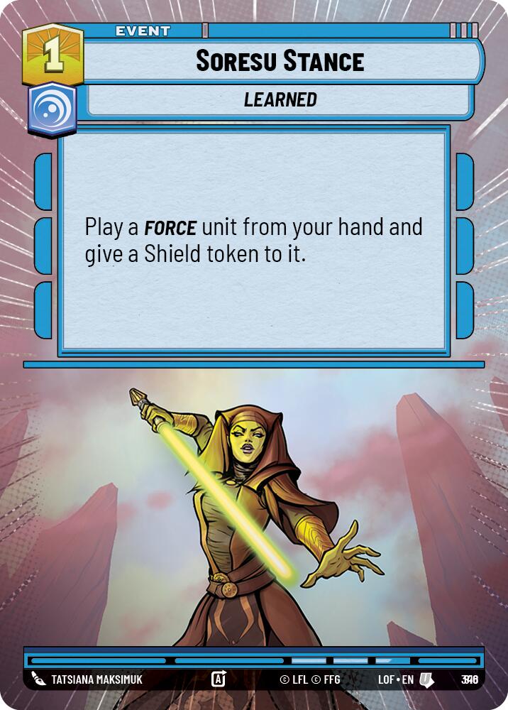 {SW-C}Soresu Stance (816) (Hyperspace Foil) (816) [Legends of the Force]